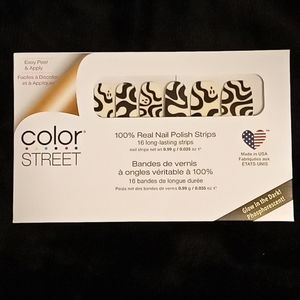 Retired glow in the dark Halloween color street